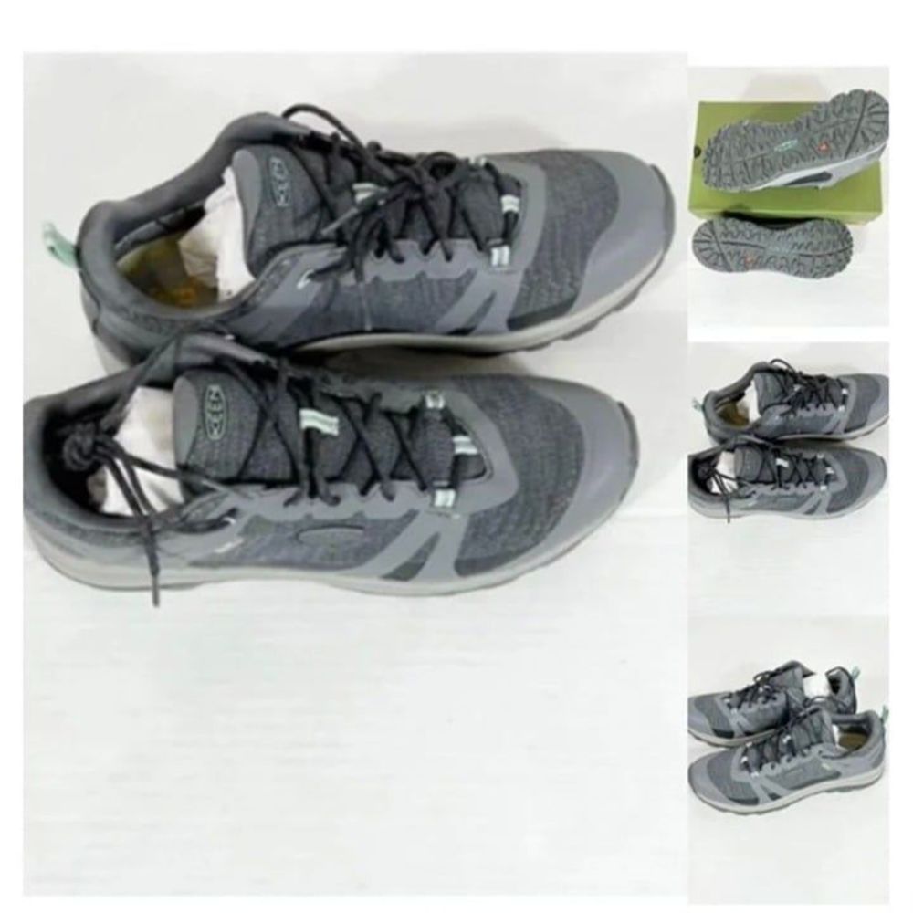 KEEN NWB Sz 9 Steel Grey/Ocean Wave Women's Terradora II Waterproof Hiking Shoes